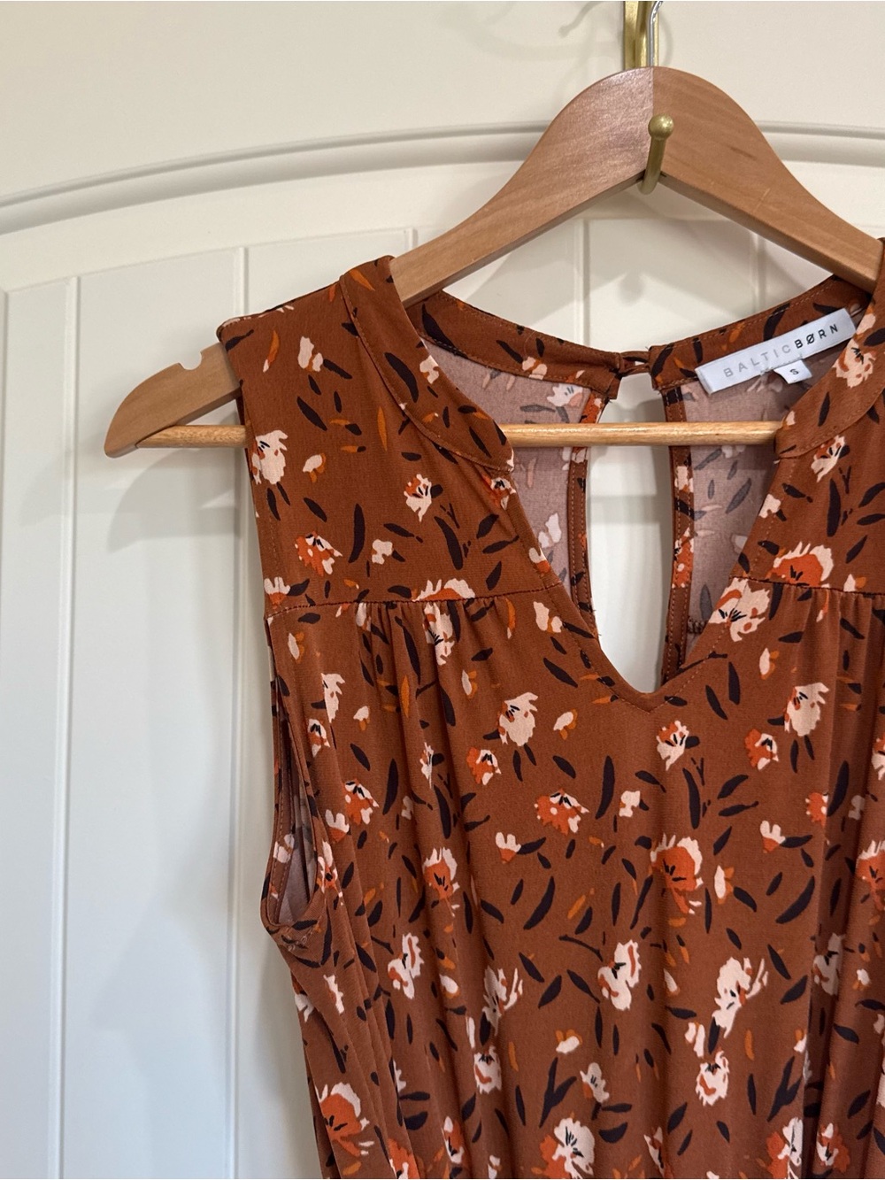 Baltic Born Grove Tank Jumpsuit in Copper Multi - Picture 4 of 8